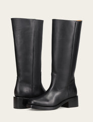 Women's Black Campus 14L Wide Calf Boots