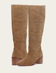 Women's Almond Sadie Softy Tall Wide Calf Boot