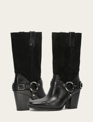 Women's Black Shiloh Harness Belted Boot