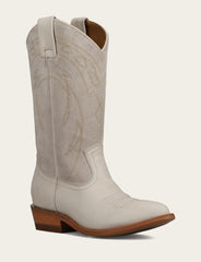 Ivory Billy Pull On Deco Stitch Boot