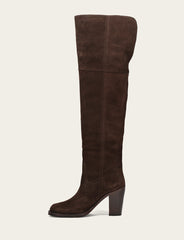 Women's Dark Brown Corinne Over The Knee Boot