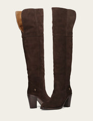 Women's Dark Brown Corinne Over The Knee Boot