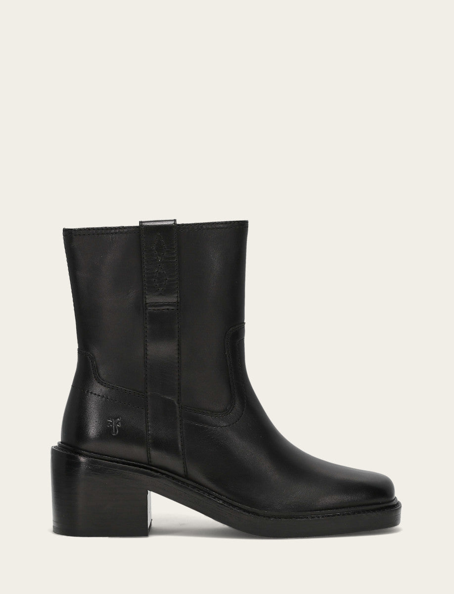 Women's Black Kate Short Inside Zip Boot