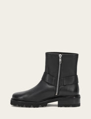 Women's Black Olivia Harness Short Booties