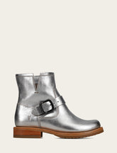 Women's Silver Veronica Flex Booties