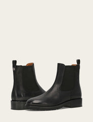 Women's Black Melissa Lug Chelsea Boot