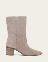 Women's Taupe Sadie Softy Mid Booties