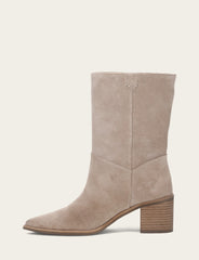 Women's Taupe Sadie Softy Mid Booties