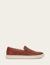 Women's Cognac Ivy Slip On Sneakers