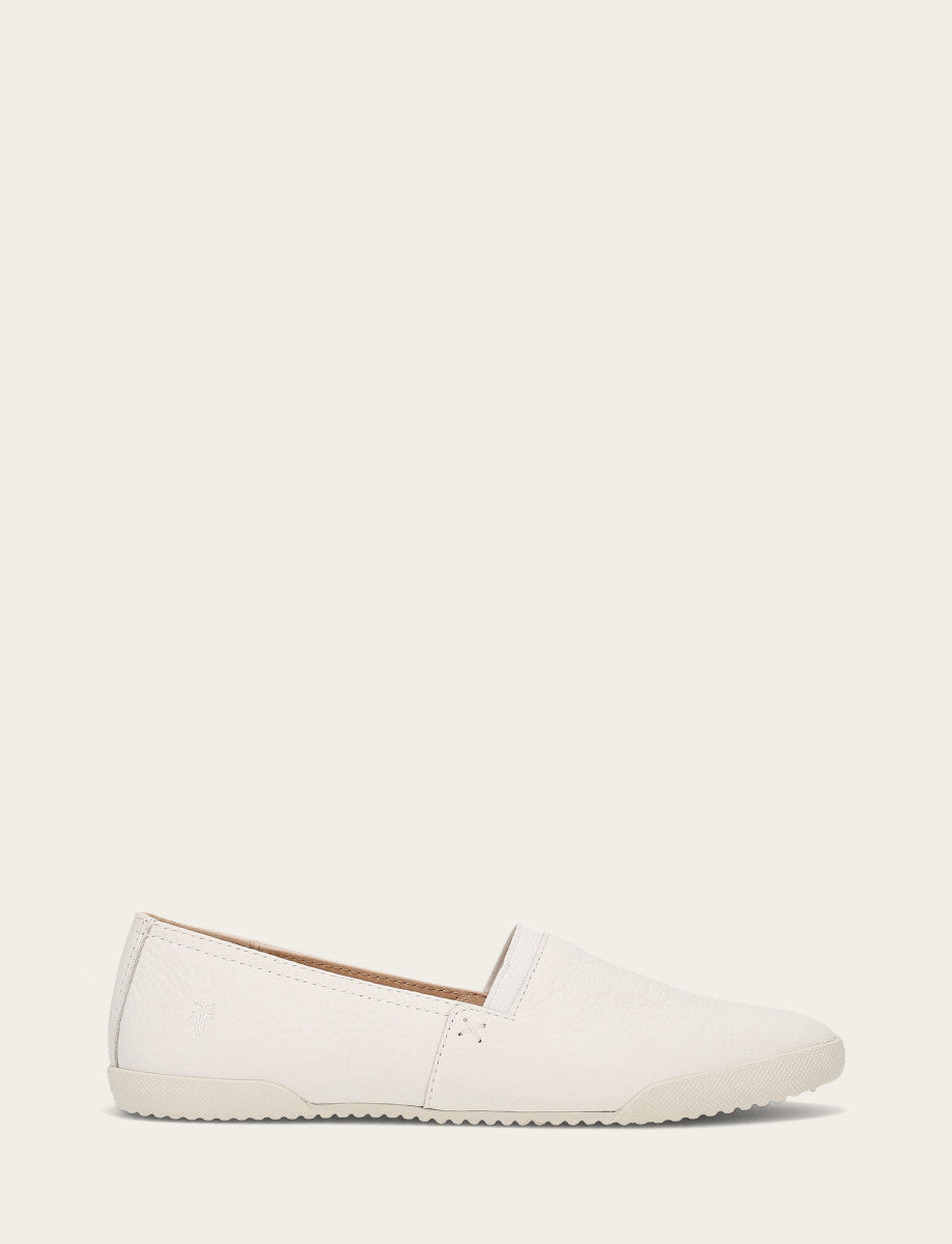 Women's White Melanie Slip On Sneakers