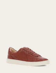 Women's Cognac Ivy Low Lace Sneakers