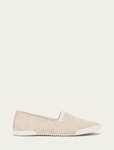 Women's Ivory Melanie Slip On Sneakers