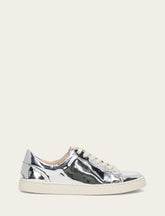 Women's Silver Ivy Low Lace Slip On Sneakers