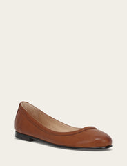 Women's Cognac Carson Ballet Flats
