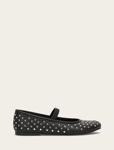 Women's Black Emma Studded Mary Jane Shoe