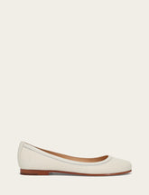 Women's White Carson Ballet Flats