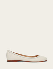 Women's White Carson Ballet Flats