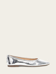 Women's Silver Heather Ballet Flats