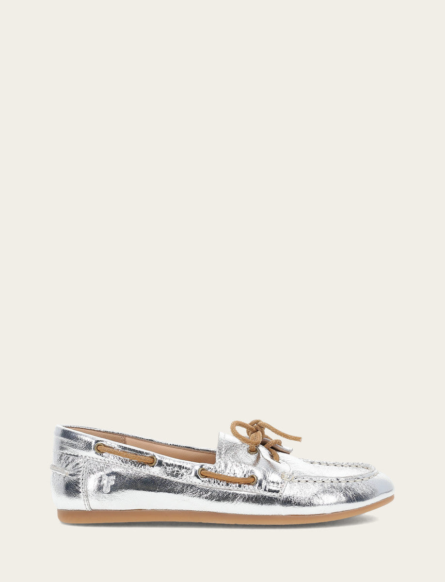 Women's Silver Naya Boat Shoes