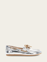 Women's Silver Naya Boat Shoes