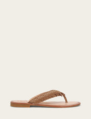 Women's Almond Ava Fringe Sandals