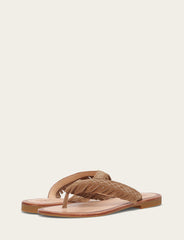 Women's Almond Ava Fringe Sandals