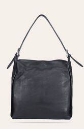 Women's Black Carla Studded Hobo Handbag