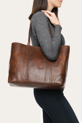 Melissa Cognac Shopper