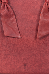 Nora Knotted Tote in Burgundy