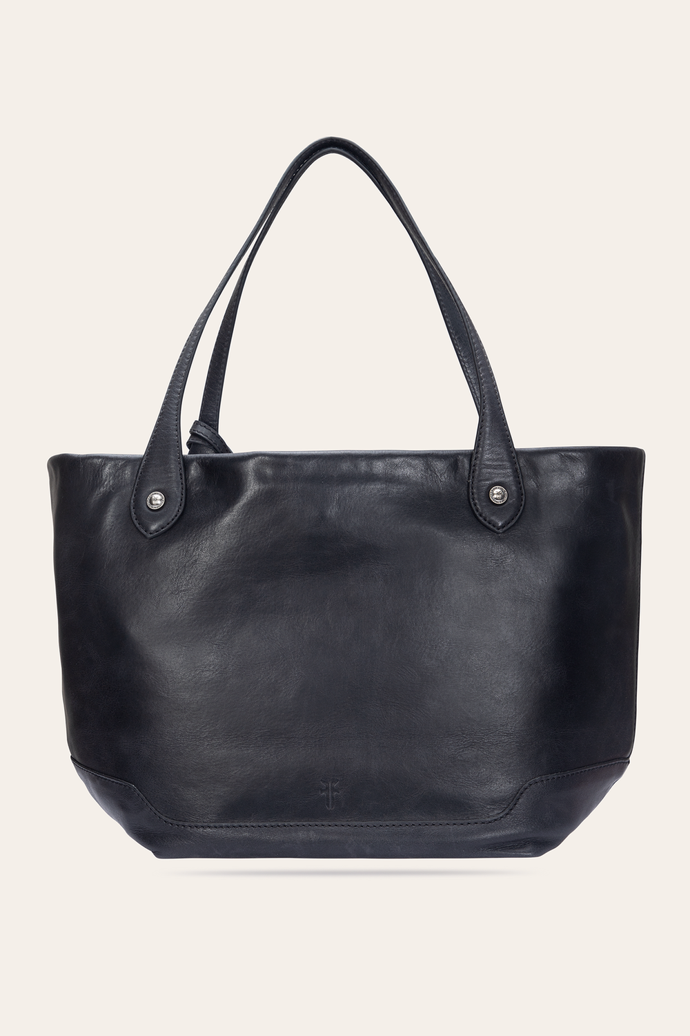 Kenzie Unlined Black Tote