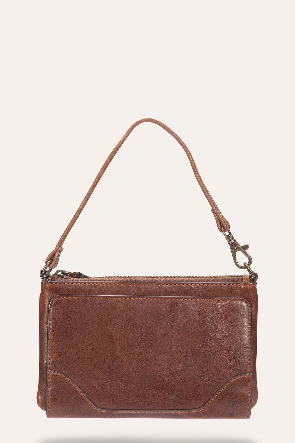 Melissa Convertible Wristlet Wallet in Cognac