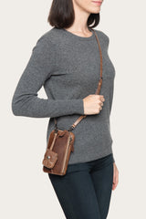 Melissa Cognac 3 In 1 Crossbody