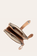 Melissa Beige Double Zip Wallet