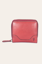 Melissa Burgundy Small Zip Around