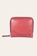 Melissa Burgundy Small Zip Around