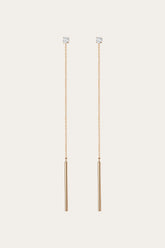 Women’s Lab Grown Diamond Lariat Earrings | Aurate x The Frye Company