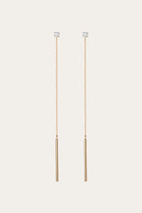 Women’s Lab Grown Diamond Lariat Earrings | Aurate x The Frye Company