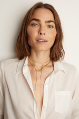 Women’s Lasso Wrap Necklace | Aurate x The Frye Company