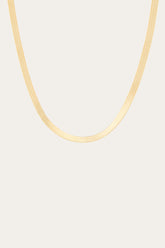 Women’s Bold Herringbone Necklace | Aurate x The Frye Company