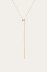 Women’s Lab Grown Diamond Bolo Necklace | Aurate x The Frye Company