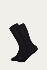 Women’s Black Bamboo Boot Socks 2 Pack