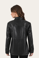 Black Bailor Shirt Jacket