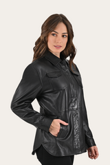 Black Bailor Shirt Jacket