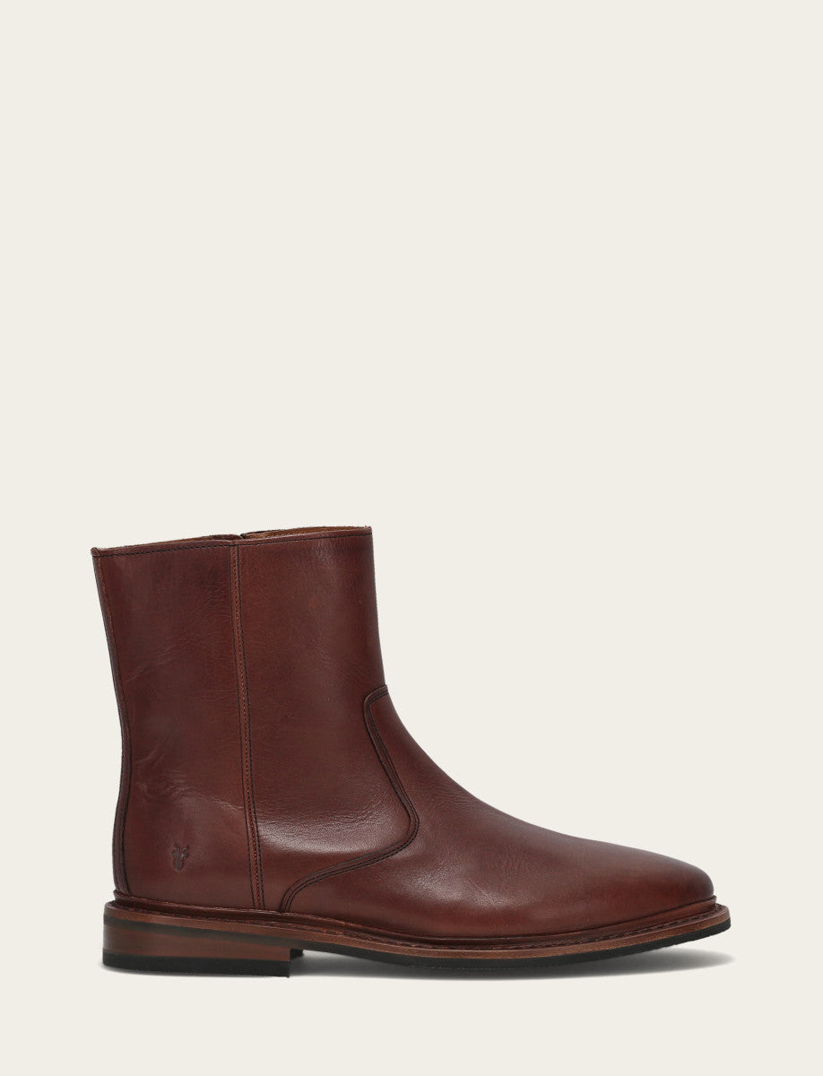 Men's Brown Paul Inside Zip Boot