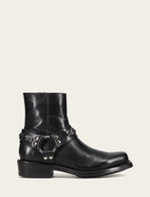 Men's Black Conway Chain Harness Boot