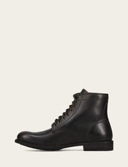 Men's Antiqued Black Tyler Flex Lace Up Boots