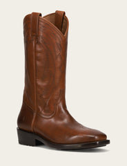 Men's Caramel Nash Deco Stitch Pull On Boots