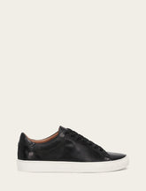 Men's Black Astor Low Lace Slip On Sneakers