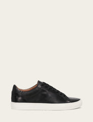 Men's Black Astor Low Lace Slip On Sneakers