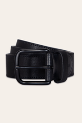 Men’s Black 38mm Coated Canvas Belt